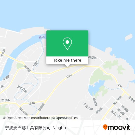 宁波麦巴赫工具有限公司 map