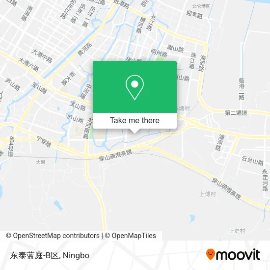 东泰蓝庭-B区 map