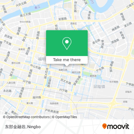 东部金融谷 map