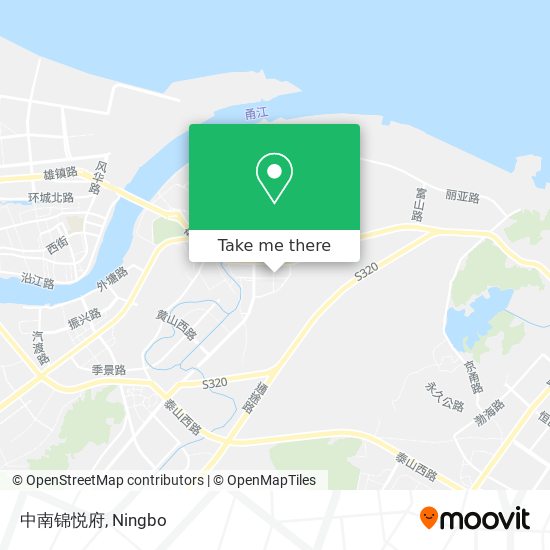中南锦悦府 map