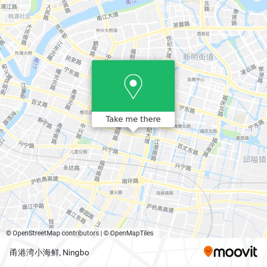 甬港湾小海鲜 map