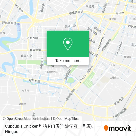Cupcup s Chicken炸鸡专门店(宁波学府一号店) map