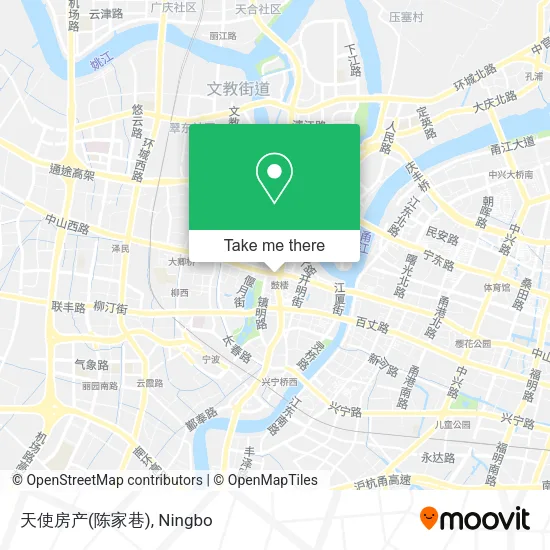 天使房产(陈家巷) map