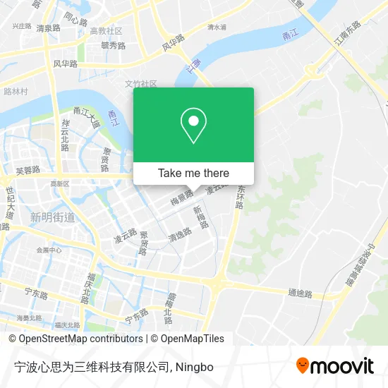 宁波心思为三维科技有限公司 map