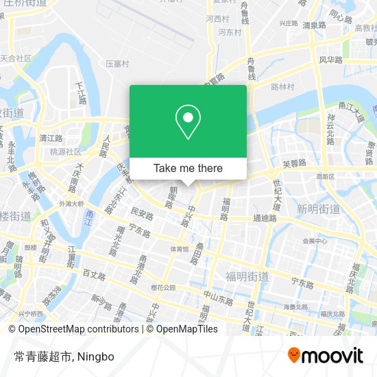 常青藤超市 map