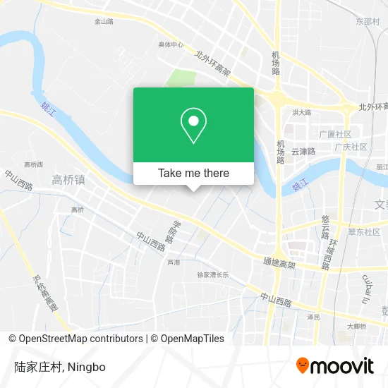 陆家庄村 map