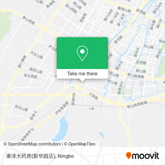 康泽大药房(新华园店) map