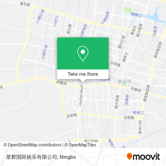 星辉国际娱乐有限公司 map