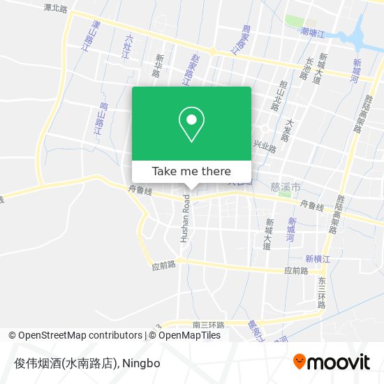 俊伟烟酒(水南路店) map