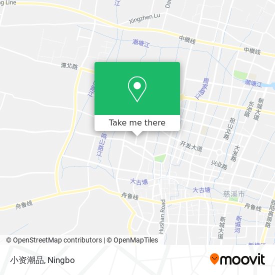 小资潮品 map