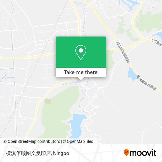 横溪佰顺图文复印店 map