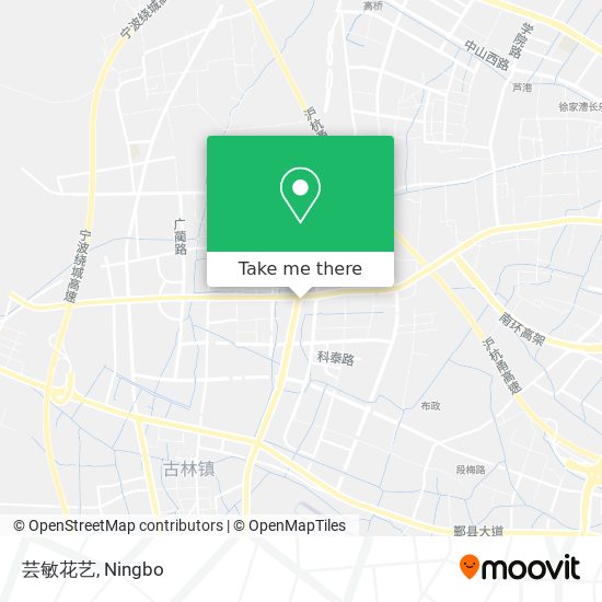 芸敏花艺 map