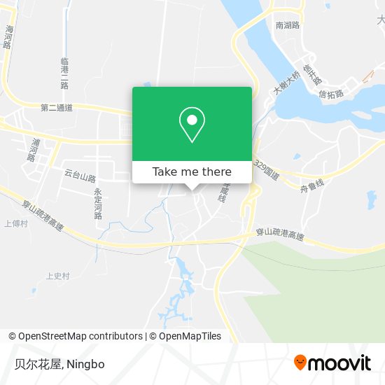 贝尔花屋 map