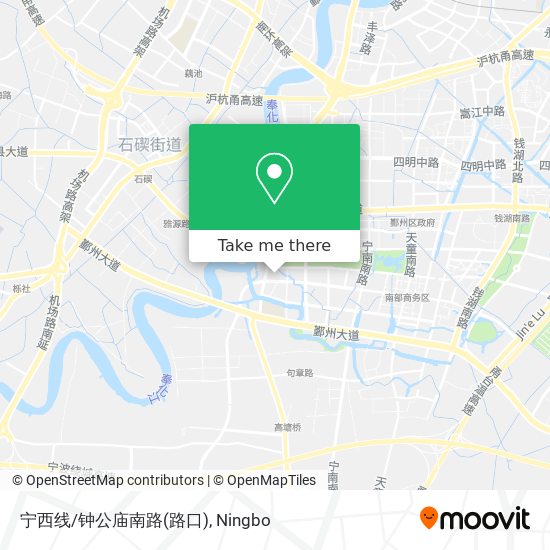 宁西线/钟公庙南路(路口) map