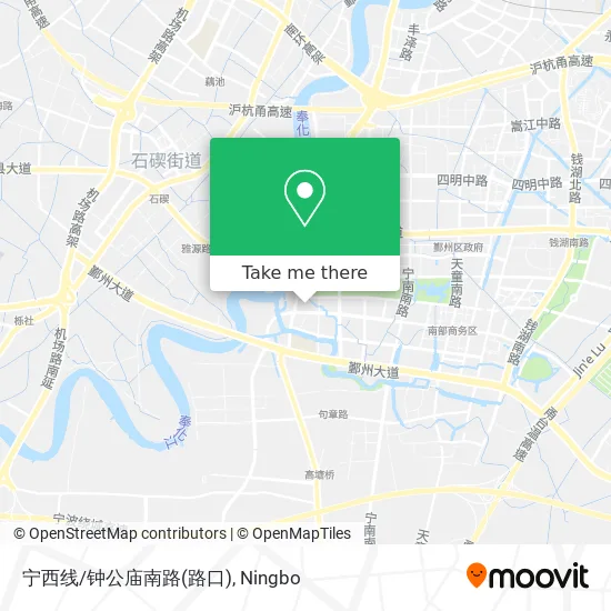 宁西线/钟公庙南路(路口) map