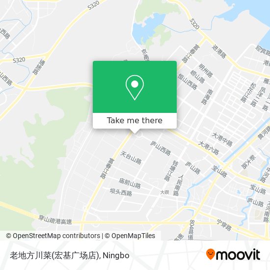 老地方川菜(宏基广场店) map