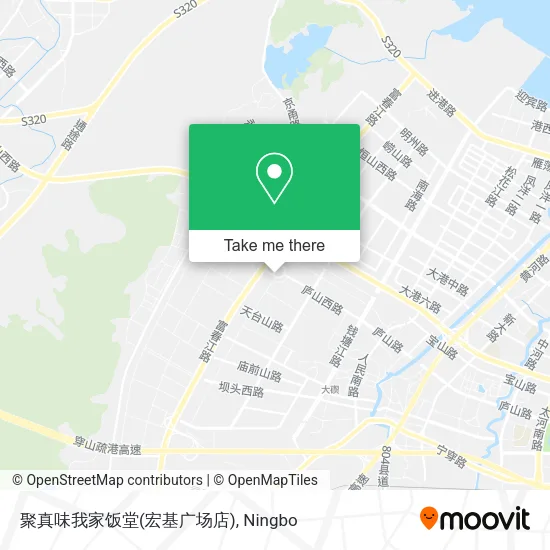 聚真味我家饭堂(宏基广场店) map