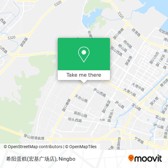 希阳蛋糕(宏基广场店) map