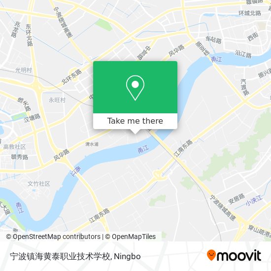 宁波镇海黄泰职业技术学校 map