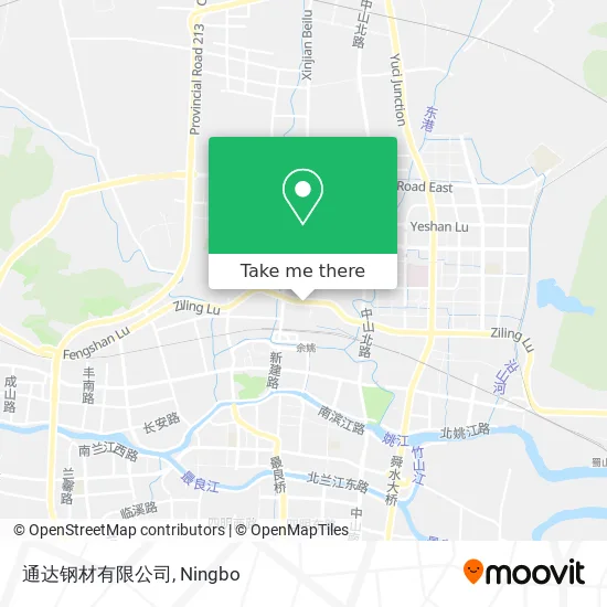 通达钢材有限公司 map