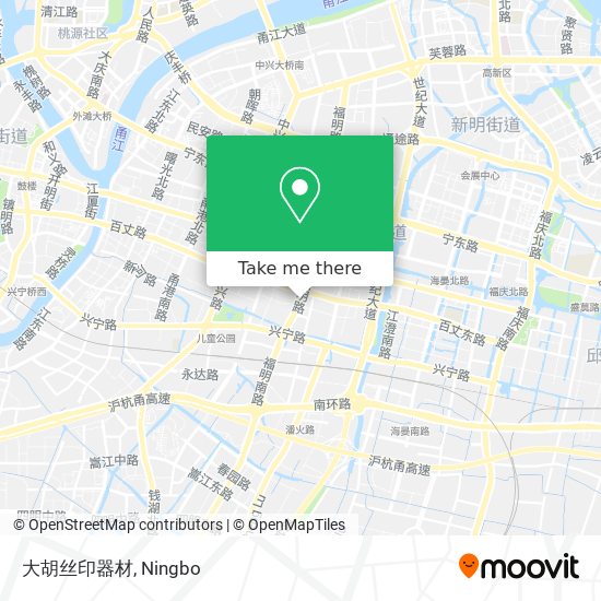 大胡丝印器材 map