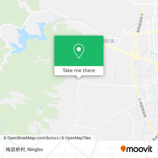 梅梁桥村 map