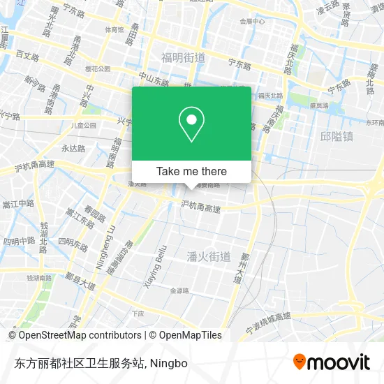 东方丽都社区卫生服务站 map