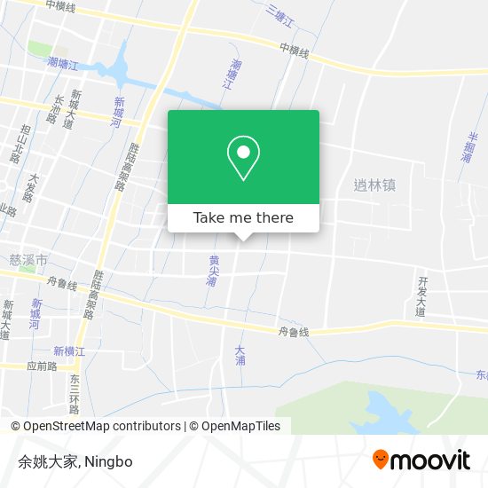 余姚大家 map