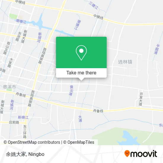余姚大家 map