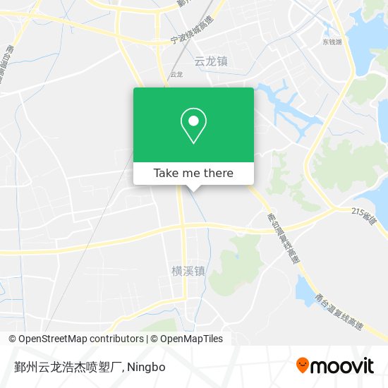 鄞州云龙浩杰喷塑厂 map