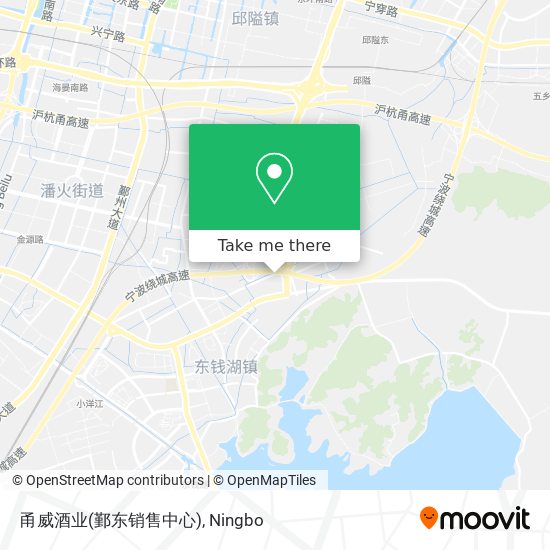 甬威酒业(鄞东销售中心) map