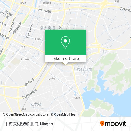 中海东湖观邸-北门 map