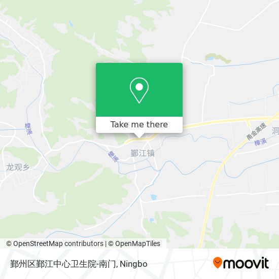 鄞州区鄞江中心卫生院-南门 map
