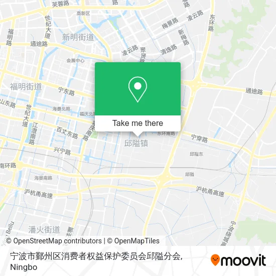 宁波市鄞州区消费者权益保护委员会邱隘分会 map