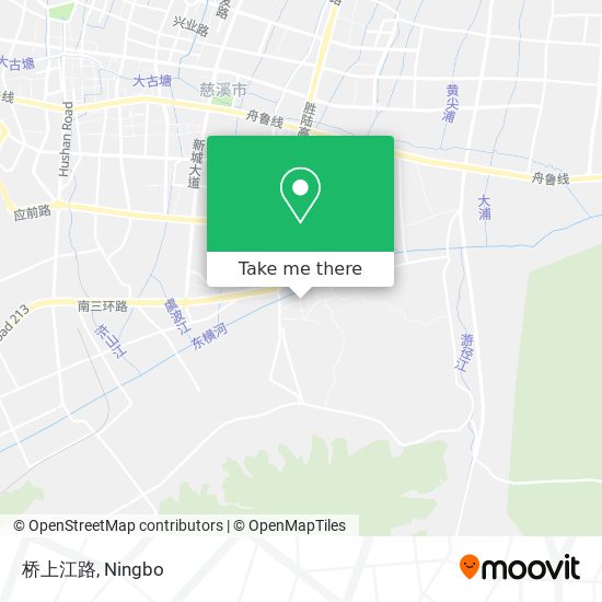 桥上江路 map