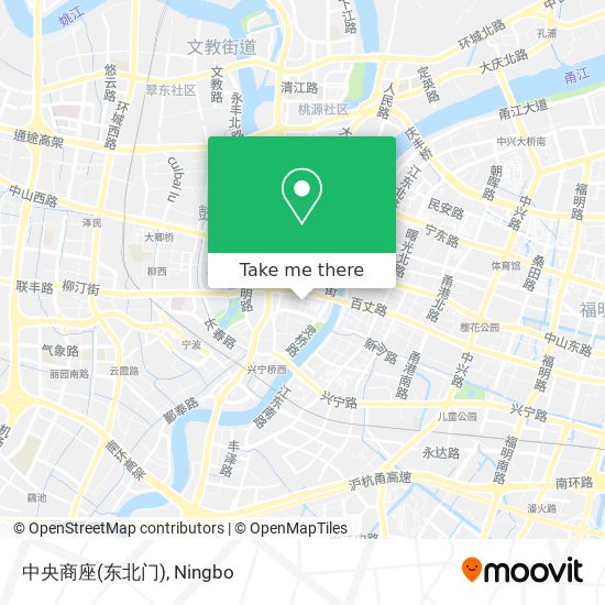 中央商座(东北门) map
