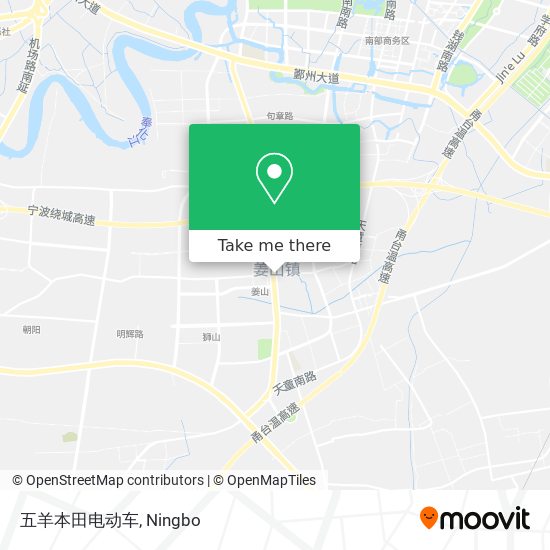 五羊本田电动车 map