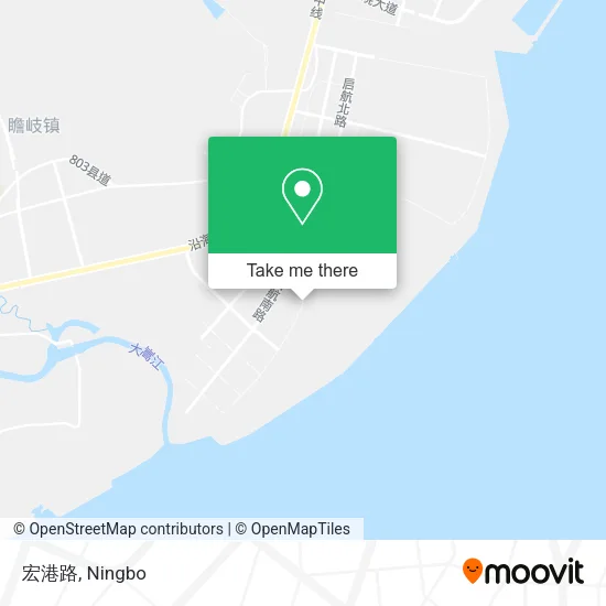 宏港路 map