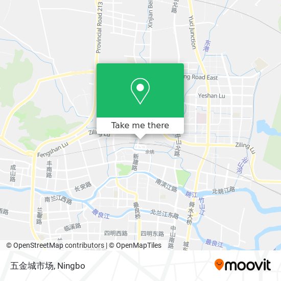 五金城市场 map