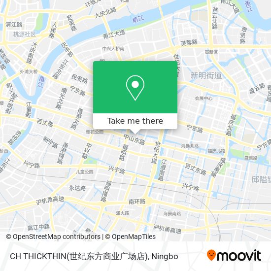 CH THICKTHIN(世纪东方商业广场店) map