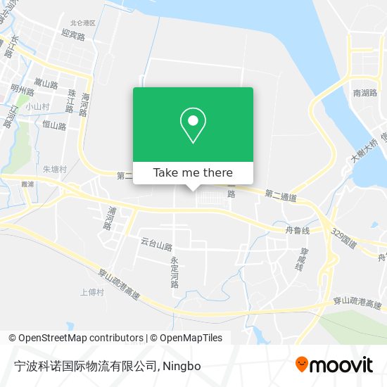 宁波科诺国际物流有限公司 map