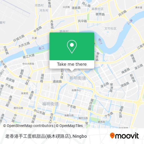 老香港手工蛋糕甜品(杨木碶路店) map