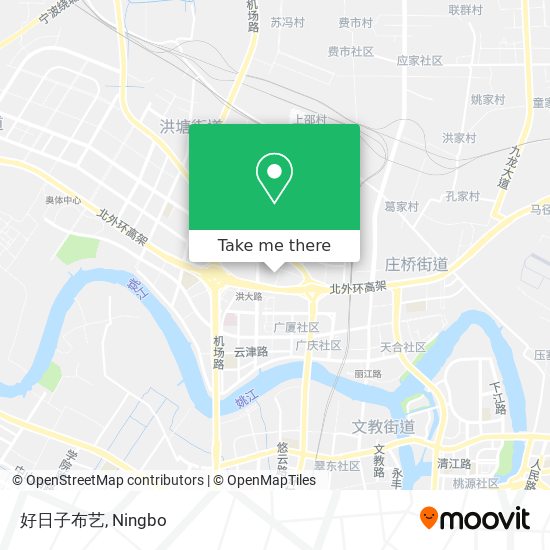 好日子布艺 map