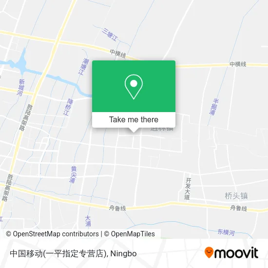 中国移动(一平指定专营店) map