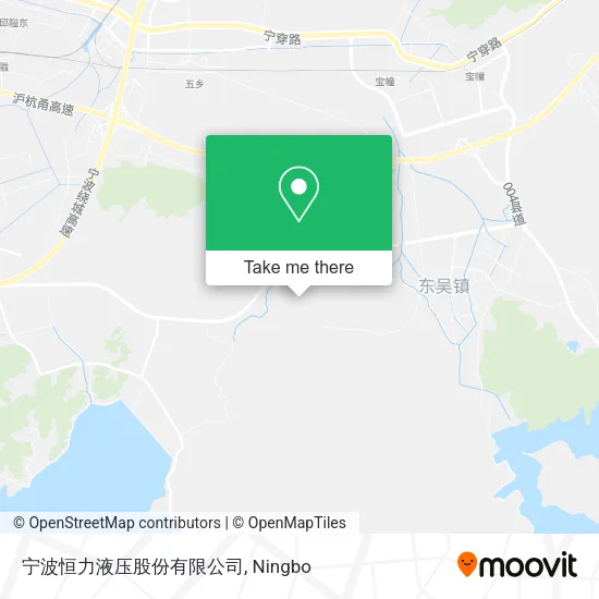 宁波恒力液压股份有限公司 map
