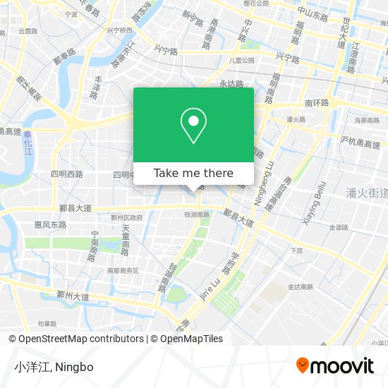 小洋江 map