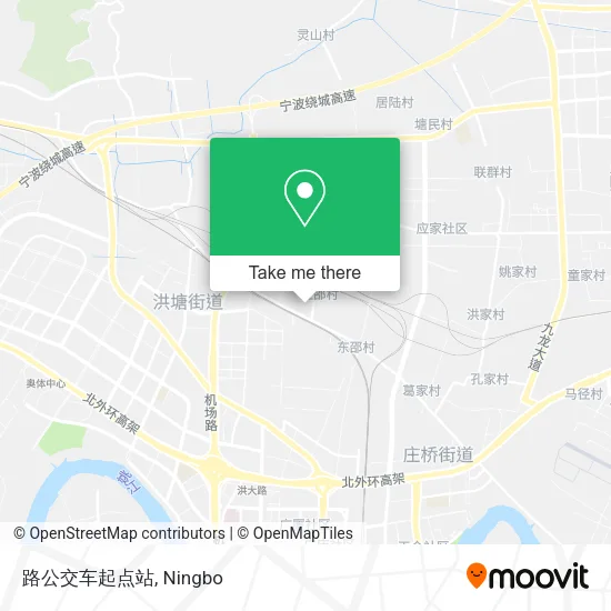 路公交车起点站 map