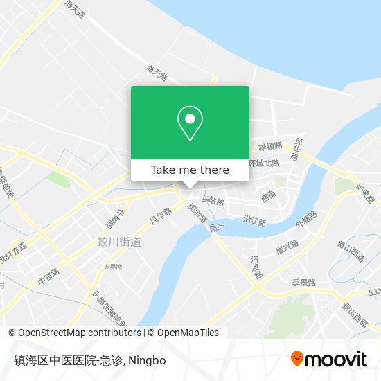 镇海区中医医院-急诊 map