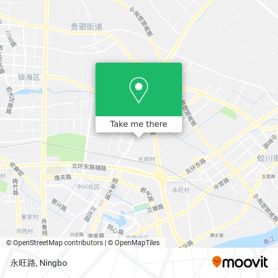 永旺路 map