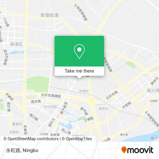 永旺路 map